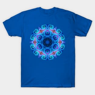 Frosty Swirl Mandala T-Shirt